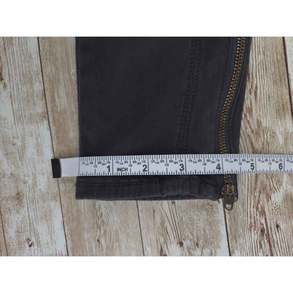 American Eagle Jegging Skinny Cargo Mid Rise Button Fly Jeans Womens 8 - Picture 7 of 9